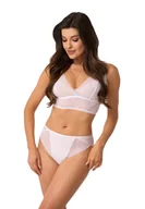 Bielizna nocna - Figi damskie z koronką kod 200 białe  XXL - miniaturka - grafika 1