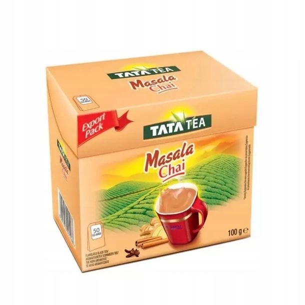 Herbata czarna z przyprawami Masala Chai Tata Tea 50 torebek