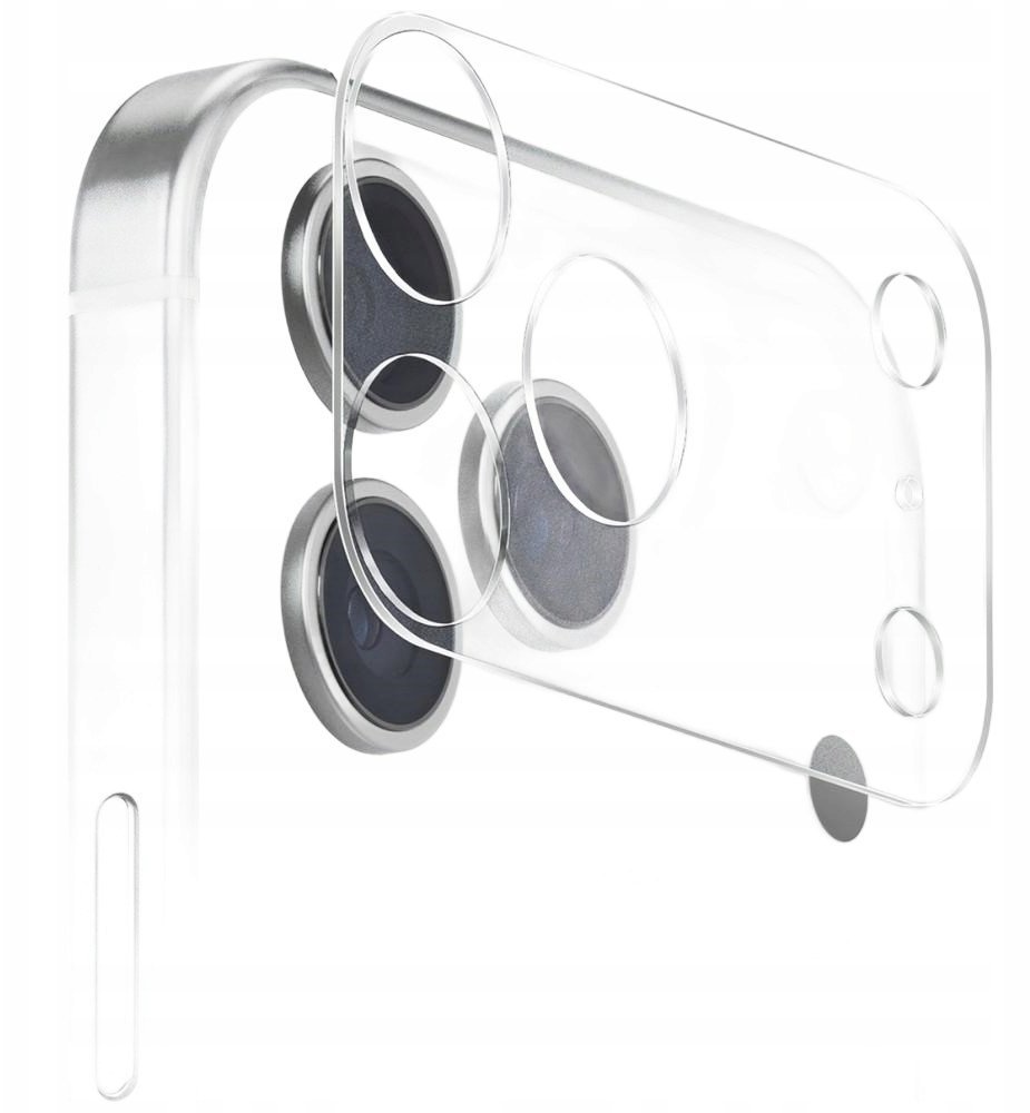 Ochrona modułu kamery aparatu UNIQ Optix Aeroshield Camera Module Protector do Apple iPhone 17 Pro Max przezroczysty