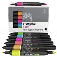 Kredki, ołówki, pastele i pisaki - Zestaw profesjonalnych markerów, Winsor&Newton, 6 sztuk - miniaturka - grafika 1