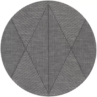 Le Jacquard Fran ais Podkładka żakardowa Club Losanges Jasnoszara - Obrusy i serwetki - miniaturka - grafika 1