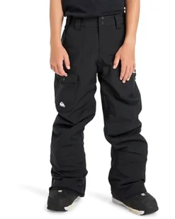 Quiksilver Spodnie śniegowe spodnie użytkowe dziecięce chłopięce czarne 10 - Spodnie i spodenki dla chłopców - miniaturka - grafika 1