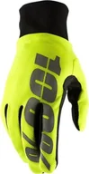 Rękawiczki rowerowe - 100% Rękawiczki 100% HYDROMATIC Waterproof Glove neon yellow roz. XL długość dłoni 200-209 mm NEW - miniaturka - grafika 1