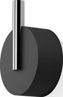 Wieszaki łazienkowe - Wieszak haczyk na ręcznik Stone S chrom-czarny - miniaturka - grafika 1