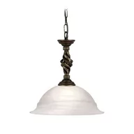 Lampy sufitowe - Elstead Lighting Pembroke Pendant Black/Gold PB/P BLK/GOLD Elstead lampa wisząca stylowa PB/P BLK/GOLD ) - miniaturka - grafika 1