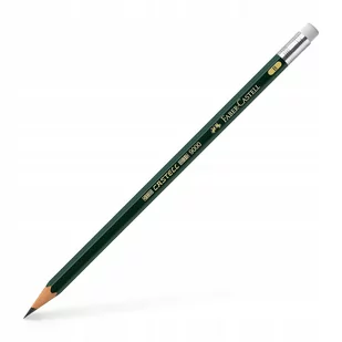 Faber-Castell OŁÓWEK CASTELL 9000/B Z GUMKĄ 119201 FC - Ołówki - miniaturka - grafika 1