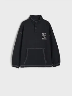 Sinsay - Bluza - czarny - Swetry dla chłopców - miniaturka - grafika 1