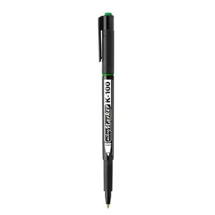 Kamet Marker CD 1.00mm zielony okrągły K100 - Markery permanentne - miniaturka - grafika 1