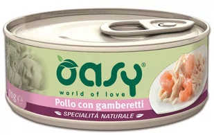 OASY NATURAL Kurczak z krewetkami 70 g ZH_02339 - Mokra karma dla kotów - miniaturka - grafika 1