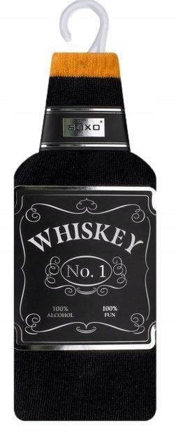 SOXO śmieszne skarpety męskie WHISKEY rozmiar 40-45 Uniwersalny