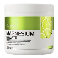 Witaminy i minerały - OstroVit Jabłczan Magnezu, smak limonkowy, 120 g - miniaturka - grafika 1