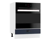 Szafki kuchenne - Szafka pod piekarnik 60 ADELE DK60 granatowa mat - miniaturka - grafika 1