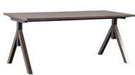 Biurka - Biurko Mars - Manager Desk - Stelaż i Blat - 180x80 cm - YZ-17 Walnut - miniaturka - grafika 1