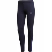 Legginsy - Legginsy damskie adidas Essentials Fitted granatowe H10252 L - Adidas - miniaturka - grafika 1