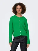 Swetry damskie - ONLY Kardigan w kolorze zielonym - miniaturka - grafika 1