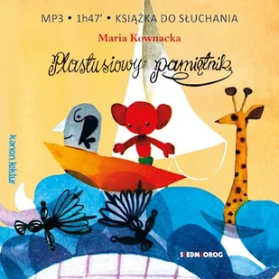 Plastusiowy pamiętnik Maria Kownacka - Audiobooki dla dzieci i młodzieży - miniaturka - grafika 1