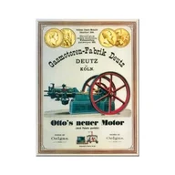 Dekoracje domu - Art Nostalgic 14068 DEUTZ gas silników monet, magnes, 8 x 6 cm 14068 - miniaturka - grafika 1