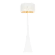 Lampy stojące - ESTRELLA LP1 WH/GOLD 1155/LP1 lampa podłogowa oryginalny design duży abażur - miniaturka - grafika 1