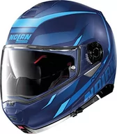 Kaski motocyklowe - Nolan Mężczyźni N100-5 Lumière N-com Flat Imperiator Blue Xl HELMET - miniaturka - grafika 1