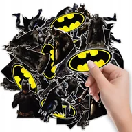 Szkolne artykuły papiernicze - NAKLEJKI ETYKIETY NA ZESZYT NALEPKA Z POSTACIAMI BATMAN JOKER WZORY 6 SZT - miniaturka - grafika 1