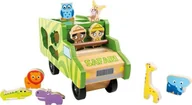 Sortery dla dzieci - Small Foot Design autko z sorterem Safari - miniaturka - grafika 1
