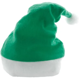 Czapka Świętego Mikołaja Na Mikołajki Zielona Filcowa Filc Dla Elfa - Dodatki do strojów karnawałowych Czapka Świętego Mikołaja Na Mikołajki Zielona Filcowa Filc Dla Elfa - Dodatki do strojów karnawałowych - miniaturka - grafika 1