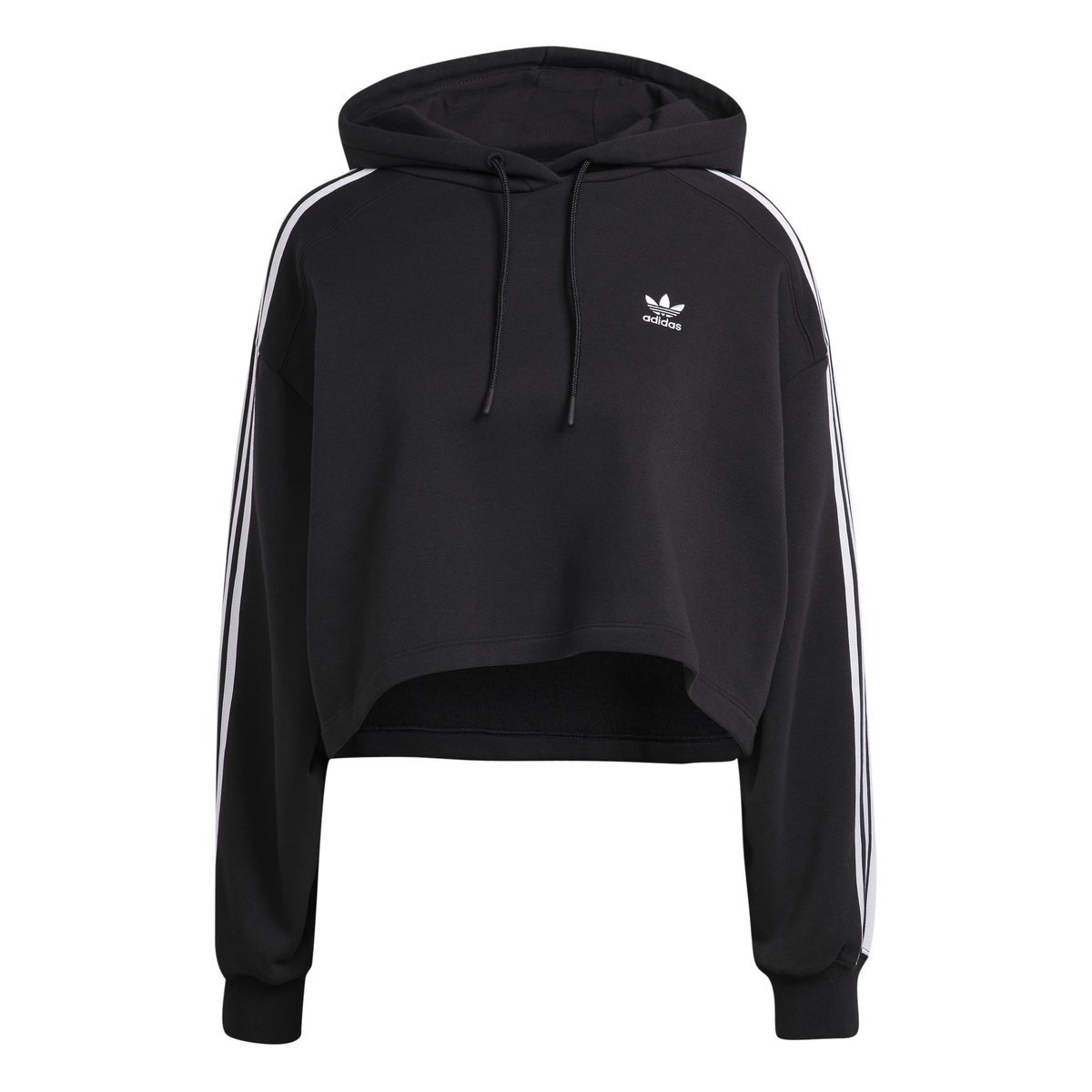 Bluza z kapturem damska adidas ADICOLOR 3-STRIPES czarna IK6477 r L/XL