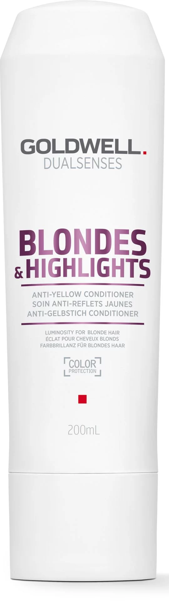 Goldwell Dualsenses Blondes & Highlights, odżywka neutralizująca do włosów blond i z pasemkami, 200 ml