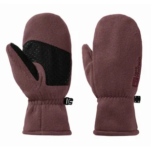 Dziecięce rękawiczki polarowe Jack Wolfskin FLEECE MITTEN K boysenberry - 92 - Rękawiczki dla dzieci - miniaturka - grafika 1