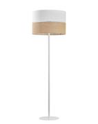 Lampy stojące - Lampa podłogowa Linobianco, stojąca, do czytania, boho, metalowa - miniaturka - grafika 1