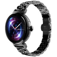 Smartwatch - SmartWatch HiFuture Future Aura Czarny AMOLED Szkło hartowane + powłoka - miniaturka - grafika 1