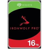 Dyski HDD - Seagate Dysk IronWolfPro 16TB 3.5'' 256MB ST16000NT001 - miniaturka - grafika 1