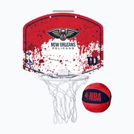 Koszykówka - Zestaw do mini-koszykówki Wilson NBA Team Mini Hoop New Orleans Pelicans - miniaturka - grafika 1