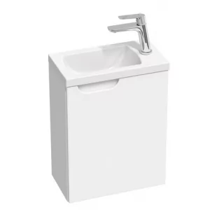 RAVAK X000001486 Szafka pod umywalkę otwierana SD 400 CLASSIC N P biała/biała - Szafki łazienkowe - miniaturka - grafika 1