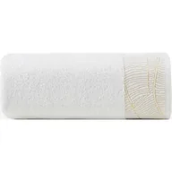 Ręczniki - Eurofirany Euro Firany Ręcznik Kąpielowy Metalic Biały 70x140 1217314 - miniaturka - grafika 1