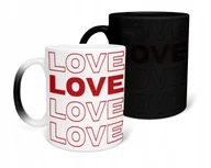 Kubki - KUBEK MAGICZNY Z NADRUKIEM-PREZENT WALENTYNKI RÓŻNE WZORY DO WYBORU+IMIĘ - miniaturka - grafika 1