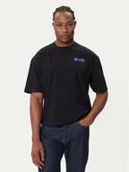 Koszulki męskie - HUGO T-Shirt Nilte 50542810 Czarny Loose Fit - miniaturka - grafika 1