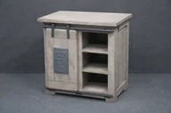 Komody - Komoda Railway Bianco #324 Mango Lakierowane B 6169 - miniaturka - grafika 1