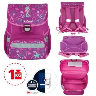 Herlitz Tornister LOOP - Seahorse 50025831 - Plecaki szkolne i tornistry - miniaturka - grafika 1