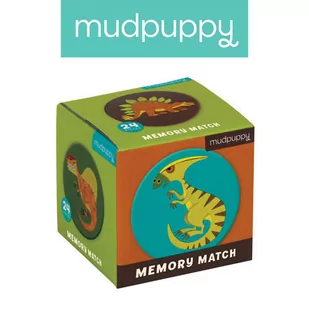 Mudpuppy Mudpuppy, gra Mini Memory Dinozaury - Gry karciane - miniaturka - grafika 1