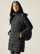 Płaszcze damskie - Regatta Płaszcz pikowany "Starler" w kolorze czarnym - miniaturka - grafika 1