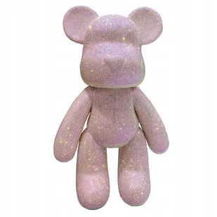 DIY MIŚ DIAMENTOWY 53 CM GOLD PURPLE ŚWIĘTA - Zabawki kreatywne - miniaturka - grafika 1