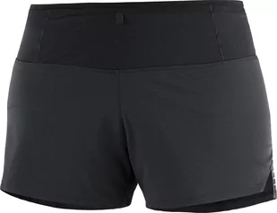 Salomon Spodenki Sense Short W Black C12740 - Spodnie sportowe damskie - miniaturka - grafika 1