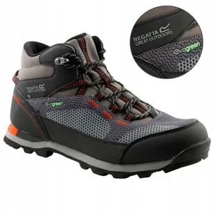 Buty męskie trekkingowe Regatta Blackthon Evo wodoodporne szare r. 42 - Buty trekkingowe męskie - miniaturka - grafika 1