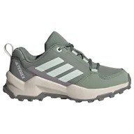 Buty trekkingowe dziecięce - Buty outdoorowe dziecięce adidas Terrex AX4R Silver Green/ Linen Green/Preloved Fig UK 11 (Kid) - miniaturka - grafika 1