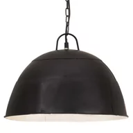 Lampy sufitowe - VidaXL Industrialna lampa wisząca, 25 W, czarna, okrągła, 41 cm, E27 320543 - miniaturka - grafika 1