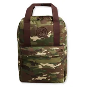 Plecaki - Plecak unisex SuperDry Vintage Forest Backpack sportowy miejski moro - miniaturka - grafika 1