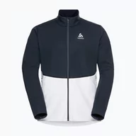 Kurtki narciarskie - Kurtka softshell męska Odlo Markenes granatowo-biała 612642 s - miniaturka - grafika 1
