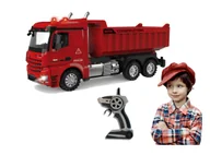 Zabawki zdalnie sterowane - AUTO CIĘZAROWE wywrotka zdalnie sterowane RC - miniaturka - grafika 1
