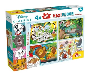 Lisciani Disney. Puzzle dwustronne Maxi 4x48 el. - - Puzzle - miniaturka - grafika 2